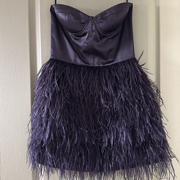 Blaque label feather dress - Picture 4 of 4